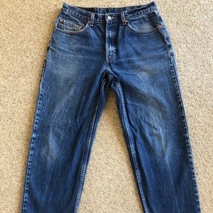 Men’s Levi’s 550 Relaxed Fit Blue Jeans